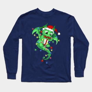 Christmas Dragon Long Sleeve T-Shirt